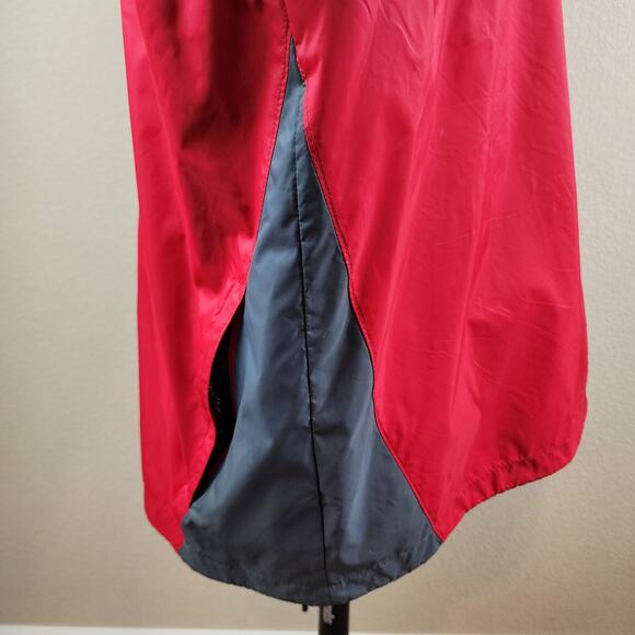 Columbia Jacket Mens 2XL Red Gray Glennaker Lake Packable Rain Full Zip Hooded - Picture 3 of 11